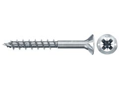 200 x fischer PowerFast II FPF II CZP 3,5x35 BC 200 Senkkopf mit Kreuzschlitz PZ Teilgewinde galvanisch verzinkt, blau passiviert