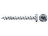 200 x fischer PowerFast II FPF II PTF 3,5x30 BC 200 Pan Head mit Innenstern TX Vollgewinde galvanisch verzinkt, blau passiviert