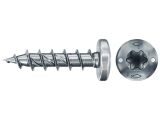 200 x fischer PowerFast II FPF II PTF 4,0x16 BC 200 Pan Head mit Innenstern TX Vollgewinde galvanisch verzinkt, blau passiviert