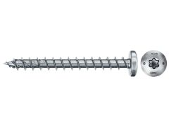 200 x fischer PowerFast II FPF II PTF 4,0x50 BC 200 Pan Head mit Innenstern TX Vollgewinde galvanisch verzinkt, blau passiviert