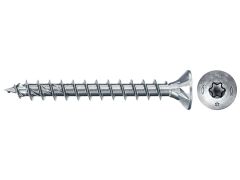 200 x fischer PowerFast II FPF II CTF 4,5x30 BC 200 Senkkopf mit Innenstern TX Vollgewinde galvanisch verzinkt, blau passiviert