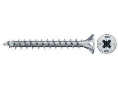 500 x fischer PowerFast II FPF II CZF 4,5x35 BC 500 Senkkopf mit Kreuzschlitz PZ Vollgewinde galvanisch verzinkt, blau passiviert