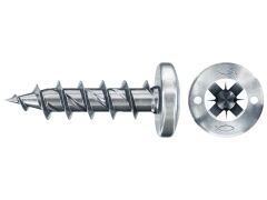 200 x fischer PowerFast II FPF II PTF 4,5x20 BC 200 Pan Head mit Innenstern TX Vollgewinde galvanisch verzinkt, blau passiviert