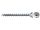 100 x fischer PowerFast II FPF II CTF 5,0x60 BC 100 Senkkopf mit Innenstern TX Vollgewinde galvanisch verzinkt, blau passiviert