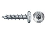 200 x fischer PowerFast II FPF II PTF 5,0x30 BC 200 Pan Head mit Innenstern TX Vollgewinde galvanisch verzinkt, blau passiviert