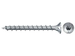 100 x fischer PowerFast II FPF II CTF 6,0x60 BC 100 Senkkopf mit Innenstern TX Vollgewinde galvanisch verzinkt, blau passiviert