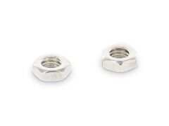 200 x Sechskantmuttern, niedrige Form mit Feingewinde DIN 936 A4-035 M 8X1