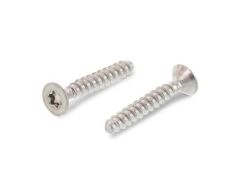 500 x Senkkopfschrauben für Thermoplaste Edelstahl A2 6,0X12 TX25