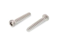 500 x Rundkopfschrauben für Thermoplaste Edelstahl A2 2,5x10 TX8