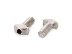 200 x Nutenschrauben mit Federkugel Art. 9099 A2 M 8X32 Kugel