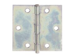 Scharnier, Hell verzinkt - 80 x 80 x 1,0mm