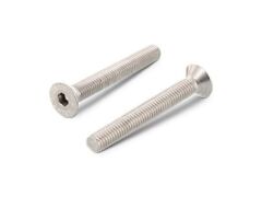 100 x Senkschrauben mit ISK + Vollgewinde ISO10642 (DIN7991) - A2 - M6 x 65