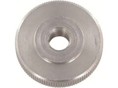100 Stück Rändelmuttern, niedrige Form DIN 467 - Edelstahl A1 - M4