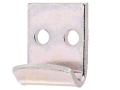 Schließhaken,gerade,galvanisch verzinkt, dickschichtpassiviert,18x23