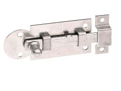 Fensterriegel mit Knopfgriff,galvanisch verzinkt, dickschichtpassiviert, gerade - 61x26mm