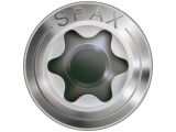 400 Stück SPAX Linsensenkkopf T-STAR plus CUT TG, Edelstahl rostfrei A2 - 4,5 x 60