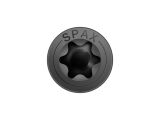 200 x SPAX-Blax Senkkopf T-STAR plus T20 Schwarz verzinkt 3,5x25
