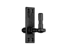 Plattenhaken D4 verstellbar 13mm Dorn - Schwarz
