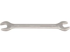 Doppelgabelschluessel matt satiniert 20 x 22 mm