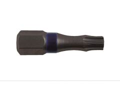 10er Pack 1/4" Impact-Bit L25 mm TX mit Bohrung T20
