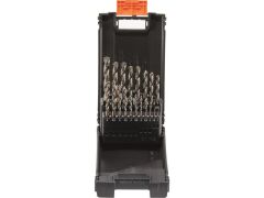 Kassette Kunststoff HSS-G TiN - 19tlg. 1 - 10 mm