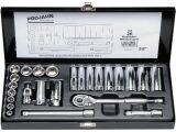 3/8" Zoll Steckschluessel Satz 25tlg