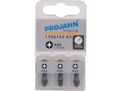 3er Pack -1/4" Torsion-Bit ACR2  L25 mm Pozidrive Nr 1