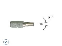 10er Pack 1/4" Bit konisch L25 mm TX T9W