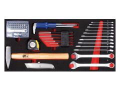 Schlüssel und Werkzeug Einlage 49tlg zu Werkzeugkoffer 5902