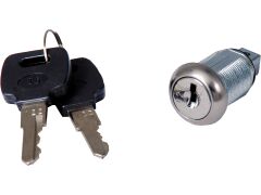 Schloss mit 2 Schlüsseln Nr. 037 für Werkstattwagen gefast