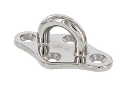 Decksplatte Raute, MT-Serie Duplex D6 81x52mm, Bügel 10,0mm