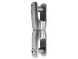 Anker-Tau-Verbinder mit Wirbel A4 für Tauwerk bis 16mm