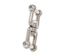 Wirbelschäkel "Secur" Gabel-Gabel mit TX40+Pin - A4 8x88mm, MT-Serie