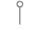 Ringschraube mit langem Gewinde A2 M12x150