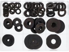 Sortimentskasten Unterlegscheiben II A4 8,4-13,0mm, 100-teilig, schwarz