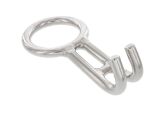 Kettenkralle kurz mit großem Ring A4 für Kette 6-8mm
