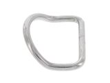 D-Ring gebogen 143° A4 5,2x50x39mm