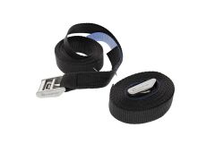 2er-Zurrgurtset mit Klemmschloss Edelstahl A4, LC 225 daN