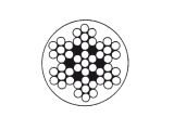 Edelstahldrahtseil 7x7 sZ PVC farbig ummantelt 4/PVC,...