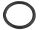 Ring, rund, geschweißt A4 4x25mm, schwarz matt