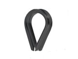 Kausche A4 5mm, schwarz matt