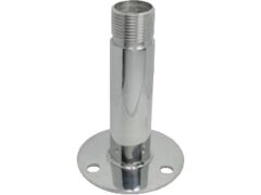 Antennenfuß mit Grundplatte, lang A4 1"-14 UNS, 70x105mm