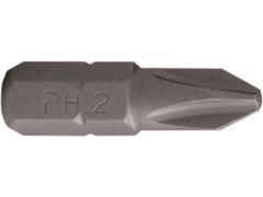 Schnäppchenartikel - 1/4" Schraubendreher-Bit-Einsätze Länge 25 mm Phillips Nr 2 extra schmal