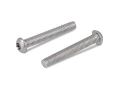 SB ISO 7380-1 Flachrundkopfschrauben ISR, Vollgewinde Edelstahl A4 / M8X20/20 TX40 5St.