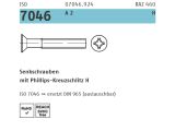 1000 x ISO 7046-2 Senkschrauben mit Phillips-Kreuzschlitz...