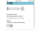 500 x ISO 7380-2 Flachkopfschrauben mit Innensechskant...