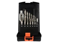 PROSTEP Gewinde-Set HSS-G 15-tlg. M3 - M12 in Kunststoffkassette