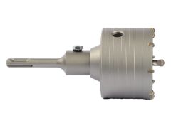 Schlagbohrkrone 82 mm BASIC SDS-plus Aufnahme + Zentrierbohrer Gewindeaufnahme M22
