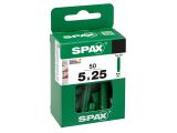 25 x SPAX DUEBEL TYP-SD 10,0 x 50