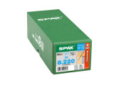 50 x SPAX-S A2 SENKKOPF FRAESRIPPEN T-STAR PLUS T40 VOLLGEWINDE CUT 8 x 220